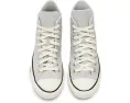 Кроссовки Converse Chuck Taylor All Star Suede High-Top из замши с золотыми люверсами