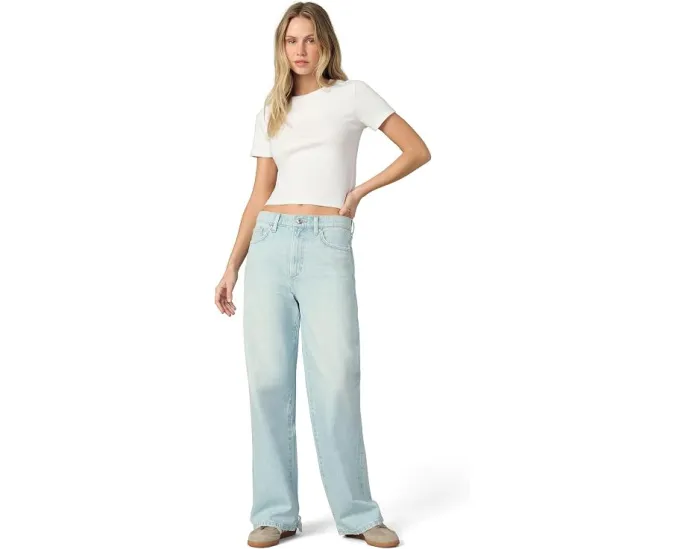 Джинсы Joe's Jeans The Ryan с низкой посадкой и широкими штанинами