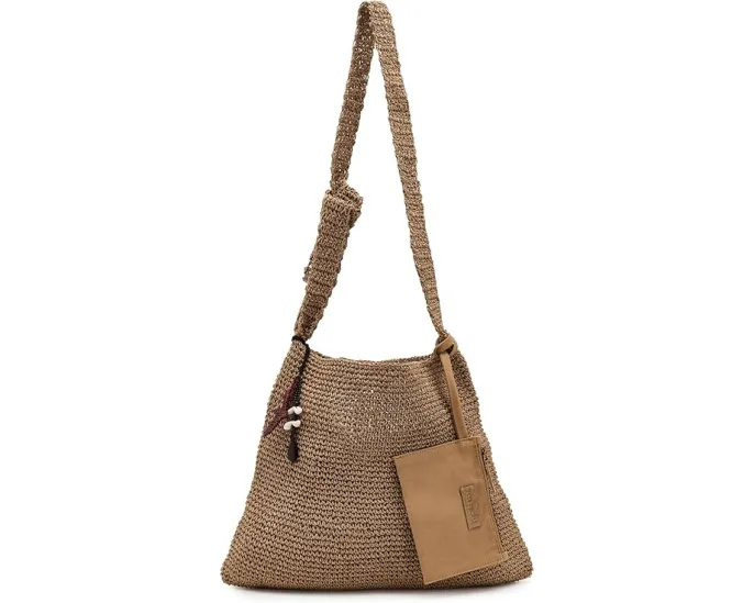 Coastal Crush Straw Tote