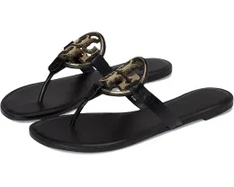 Босоножки Tory Burch Metal Miller из натуральной кожи с логотипом