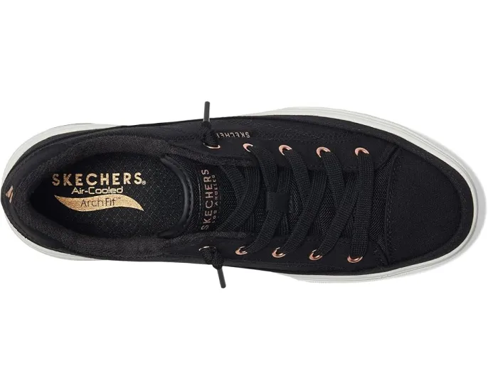 Skechers Arch Fit Arcade Meet Ya There веганские кроссовки на холсте