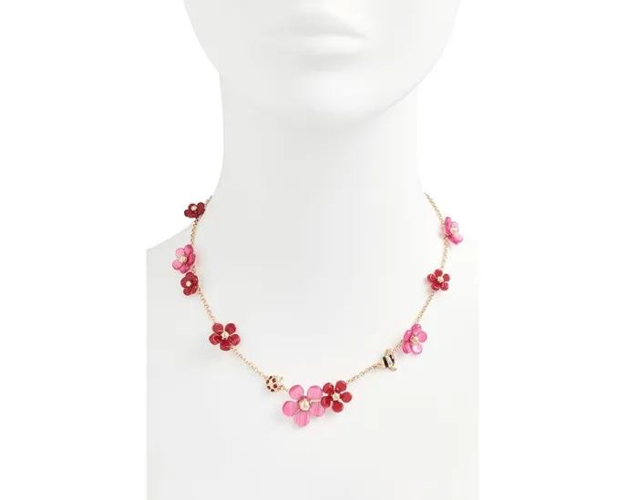 Ожерелье Summer Daze с цветочными подвесками Kate Spade New York