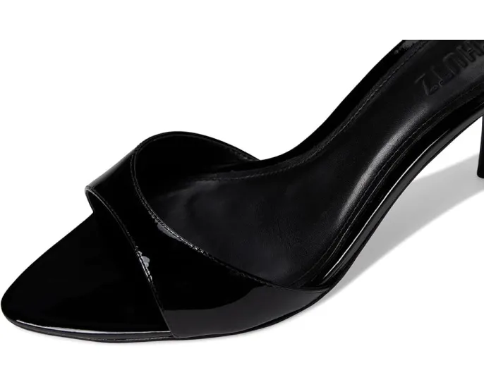 Туфли Schutz Elodie на шпильке с открытым носком из кожи