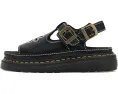 Сандалии Dr. Martens Dunnet Flower с вырезом в виде цветка на платформе