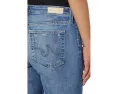 Джинсы AG Jeans Prima Mid-Rise Cigarette Ankle с зауженным низом и пятью карманами