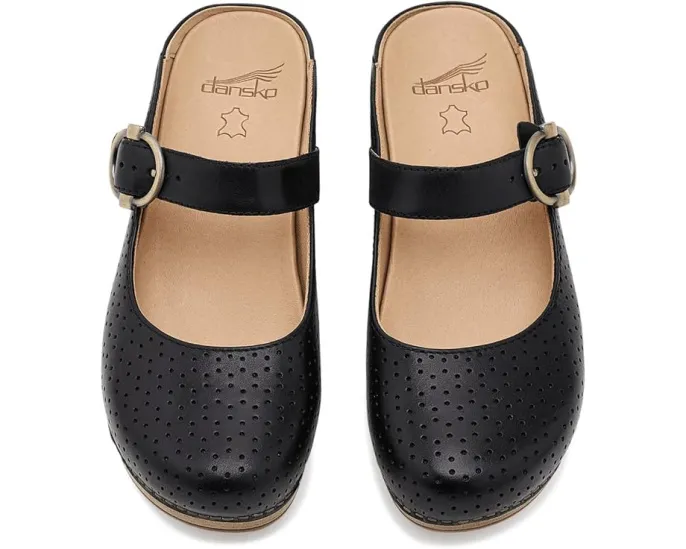 Сабо Blaire Clog от Dansko на каблуке