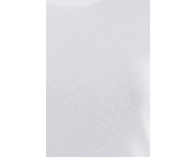 Футболка AllSaints Stevie из 100% хлопка с коротким рукавом и прямым подолом