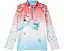 Детская толстовка Spyder Kids Reflect 1/2 Zip с защитой UPF 50+ и зимним принтом