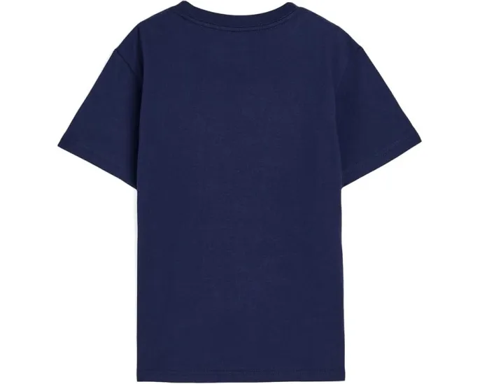 Детская футболка Polo Ralph Lauren Kids Flag Cotton с аппликацией американского флага