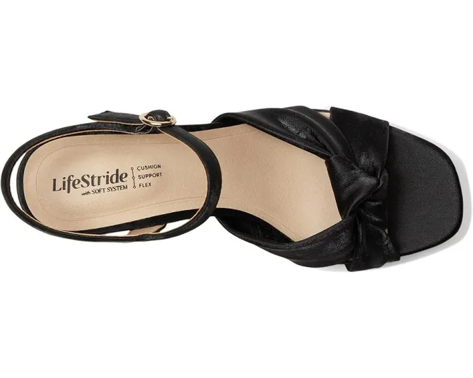 Туфли LifeStride August с квадратным мысом и ремешком на щиколотке