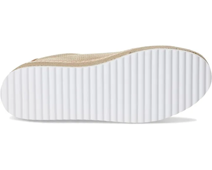 Кроссовки Donald Pliner Dew из мягкой кожи и рафии на платформе с памятью формы