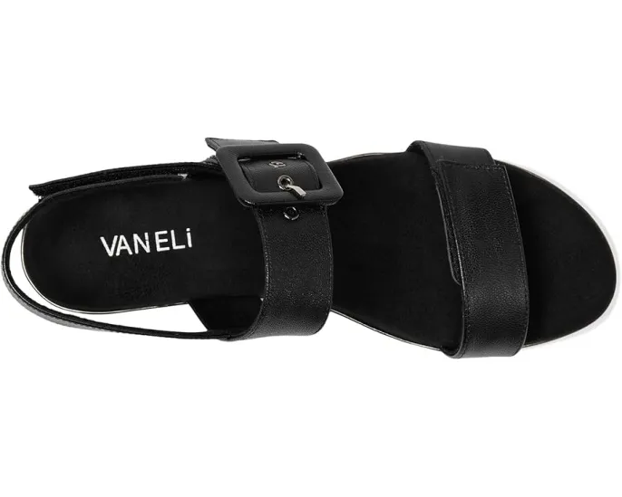 Босоножки Vaneli Elysha с ремешками под пряжку и удобной стелькой