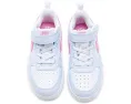 Кроссовки Nike Kids Court Borough Low Essential+ для малышей с липучкой и водоотталкивающей пропиткой