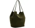 Сумка Madewell Shopper из мягкой зернистой замши с магнитной застежкой