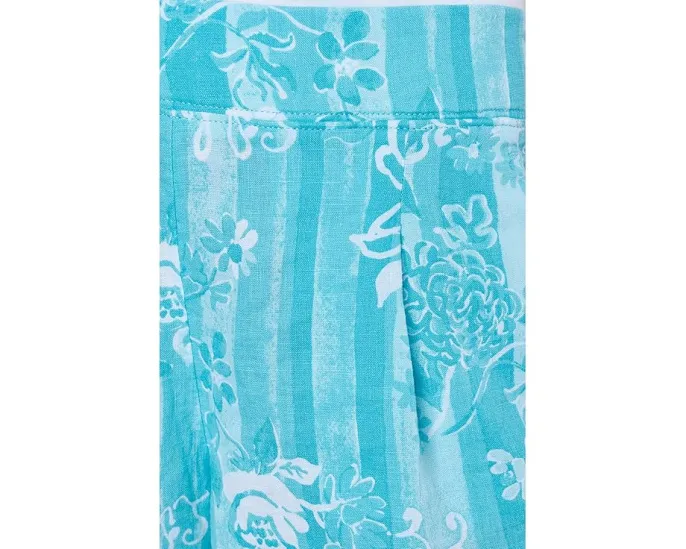 Lilly Pulitzer Льняные шорты Captina с высокой посадкой