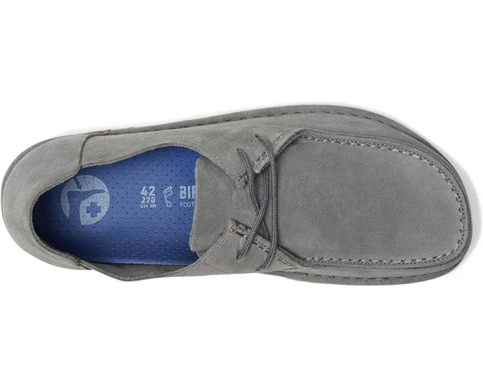 Мокасины Utti Lace Up от Birkenstock из замши с пробковой стелькой