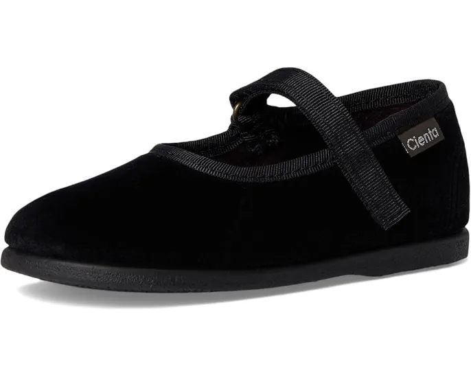 Детские туфли Cienta Kids Shoes 400075 из бархата на липучке