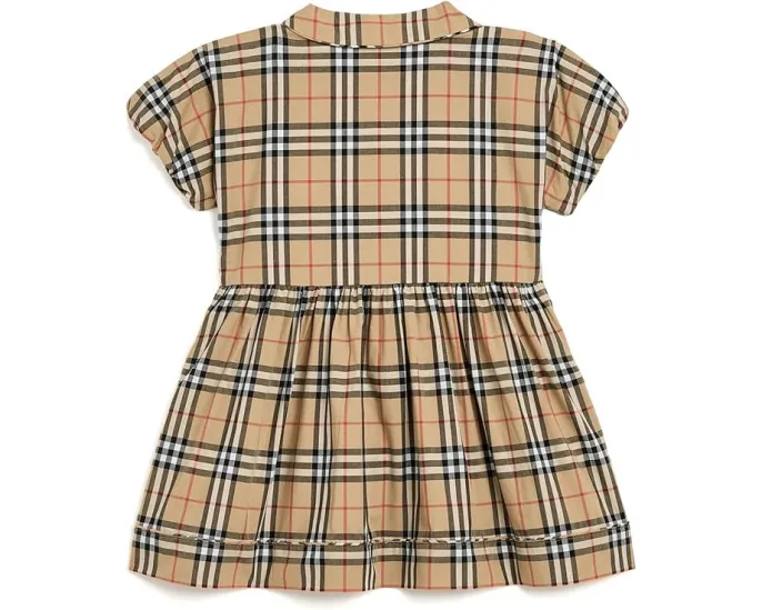 Burberry Kids детское платье Bea Dress с клеткой