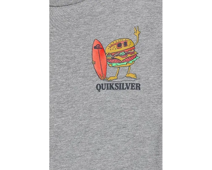 Футболка Quiksilver Burger Wipeout с коротким рукавом для детей