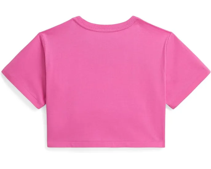 Хлопковая футболка свободного кроя с цветочным принтом от Polo Ralph Lauren