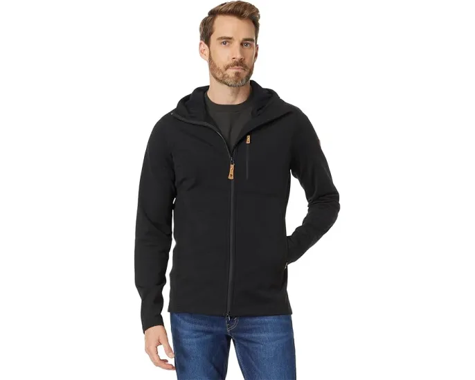 Толстовка Fjällräven Keb Fleece с капюшоном и карманами