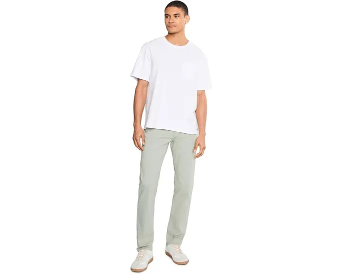 Брюки Tellis Modern Slim от AG Jeans в оттенке Faded Moss