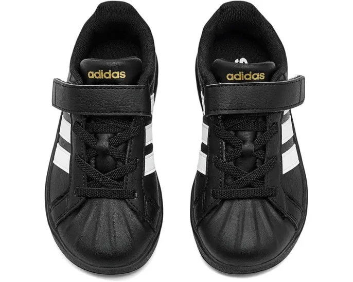 Кроссовки детские Adidas Street Talk на липучке с резиновым верхом
