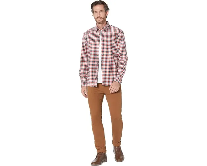 Рубашка johnnie-O Coen с длинным рукавом в клетку