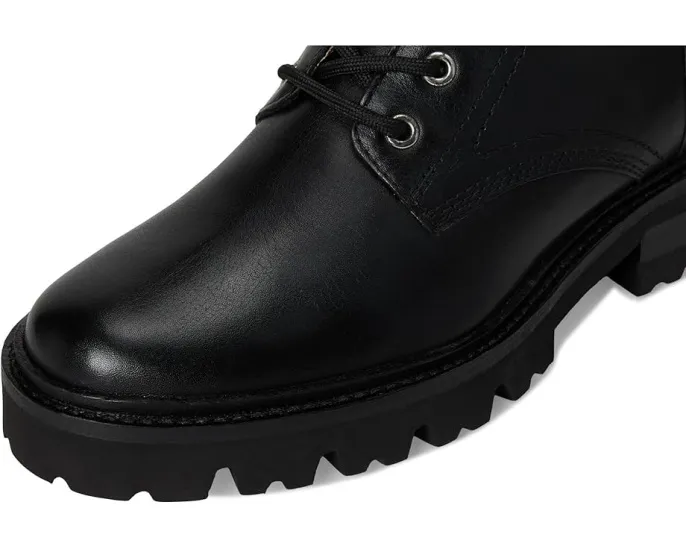 Ботинки Frye Olivia Combat на шнуровке с массивным каблуком 3.8 см