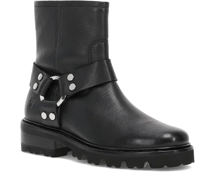 Ботинки Frye Olivia Harness Short с ремешками и комбинированным верхом