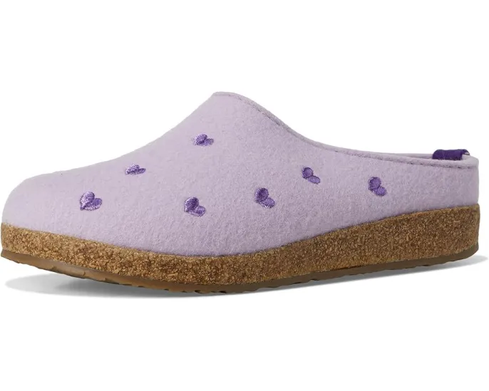 Клоги Cuorcini из чистой шерсти с пробковой стелькой Haflinger