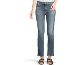 Джинсы AG Jeans Mari с высокой посадкой и прямыми штанинами из эластичной ткани