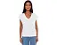 Garment Dyed Terry V-Neck Top
