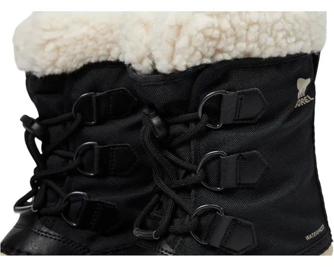 Детские зимние ботинки SOREL Yoot Pac Nylon WP с высоким голенищем и шнуровкой
