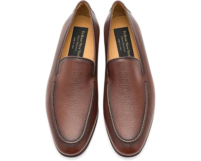 Лоферы To Boot New York Brunswick из оленьей кожи с ручной строчкой