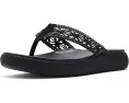 Сандалии SKECHERS Asana Luxe Ocean Breeze 2 с ажурным верхом и просторной посадкой Relaxed Fit