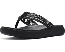 Сандалии SKECHERS Asana Luxe Ocean Breeze 2 с ажурным верхом и просторной посадкой Relaxed Fit