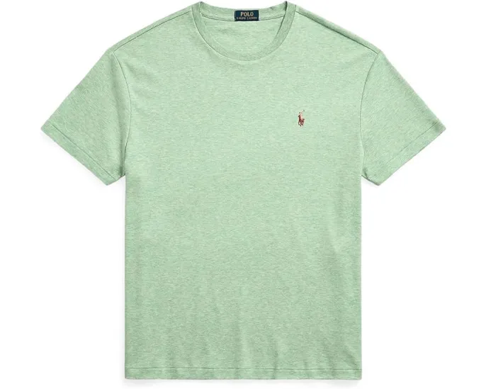 Футболка Polo Ralph Lauren Custom Slim Fit из мягкого хлопка с вышитым логотипом