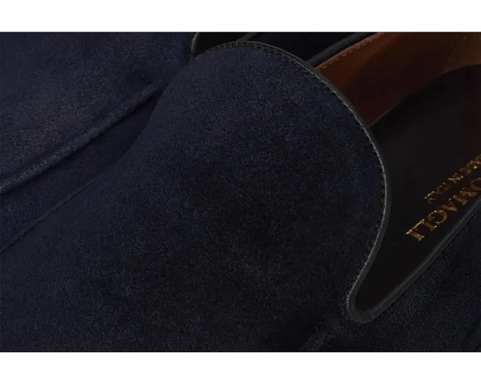 Лоферы Bruno Magli Sonny из замши с миндалевидным носком