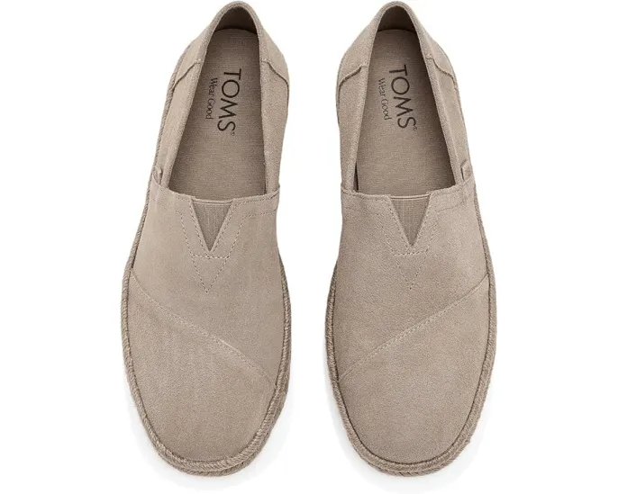 Слипоны TOMS Alpargata Rope 2.0 с оплеткой по подошве