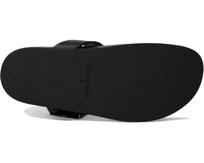 Кожаные сандалии Mellow Thong Sandal от Tory Burch с логотипом и стелькой