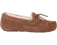 UGG Dakota детские мокасины с мехом каштан