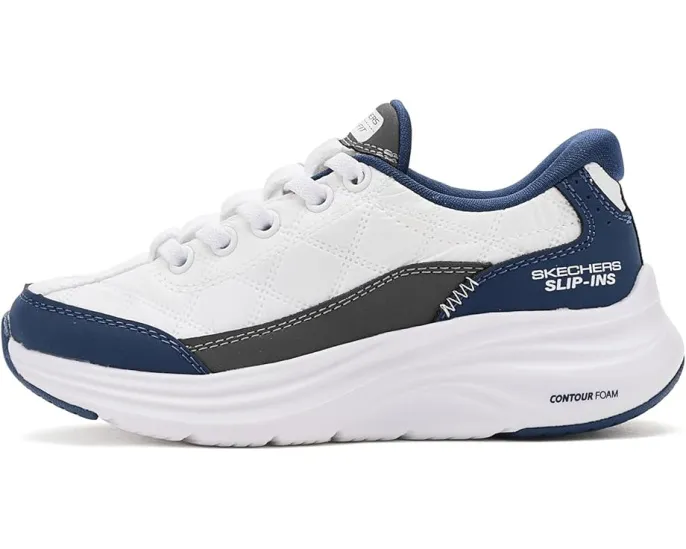 Детские кроссовки SKECHERS KIDS Hands Free Slip Ins Contour Foam Cozy Fit с технологией Heel Pillow