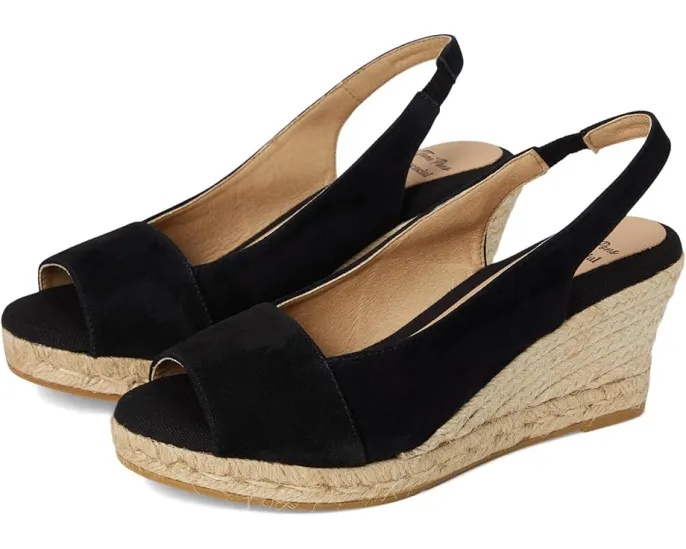 Сандалии Toni Pons Monza-A на клиновидном каблуке с ремешком на щиколотке