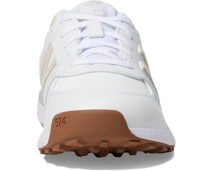New Balance 574 Greens v2 водонепроницаемые кеды для гольфа с технологией CUSH+