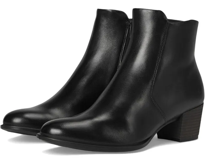 Ботинки ECCO Dress Classic 35 на молнии с миндалевидным носком
