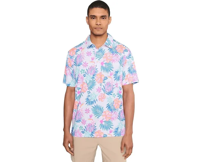 Поло Chubbies The Tropic Like Its Hot с защитой UPF 50+