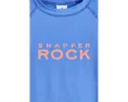 Snapper Rock Kids Рашгард с длинным рукавом Azure Blue из переработанного материала