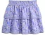 Юбка Vineyard Vines Kids Gemma с защипами и цветочным принтом