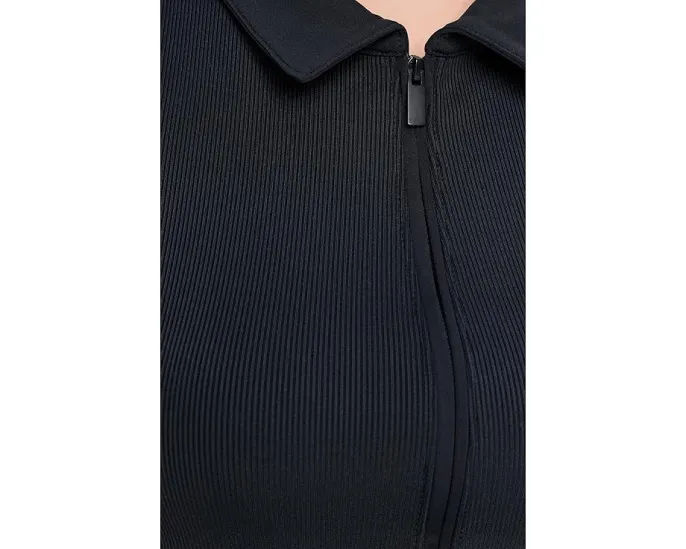 Топ TravisMathew Moveknit Rib SL Zip без рукавов